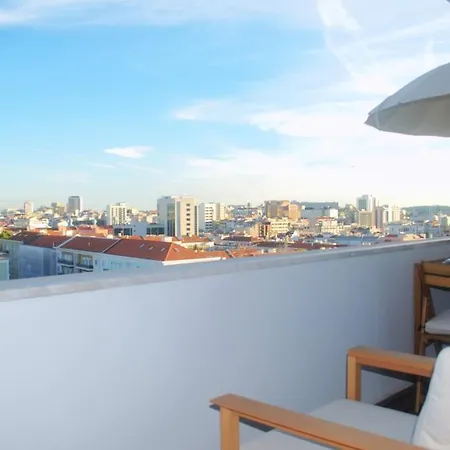 Апартаменты Quarteto Design And Panoramic Balconies